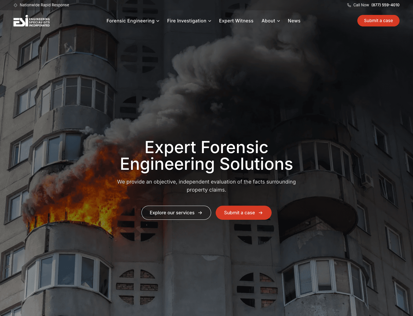 ESI Nationwide website