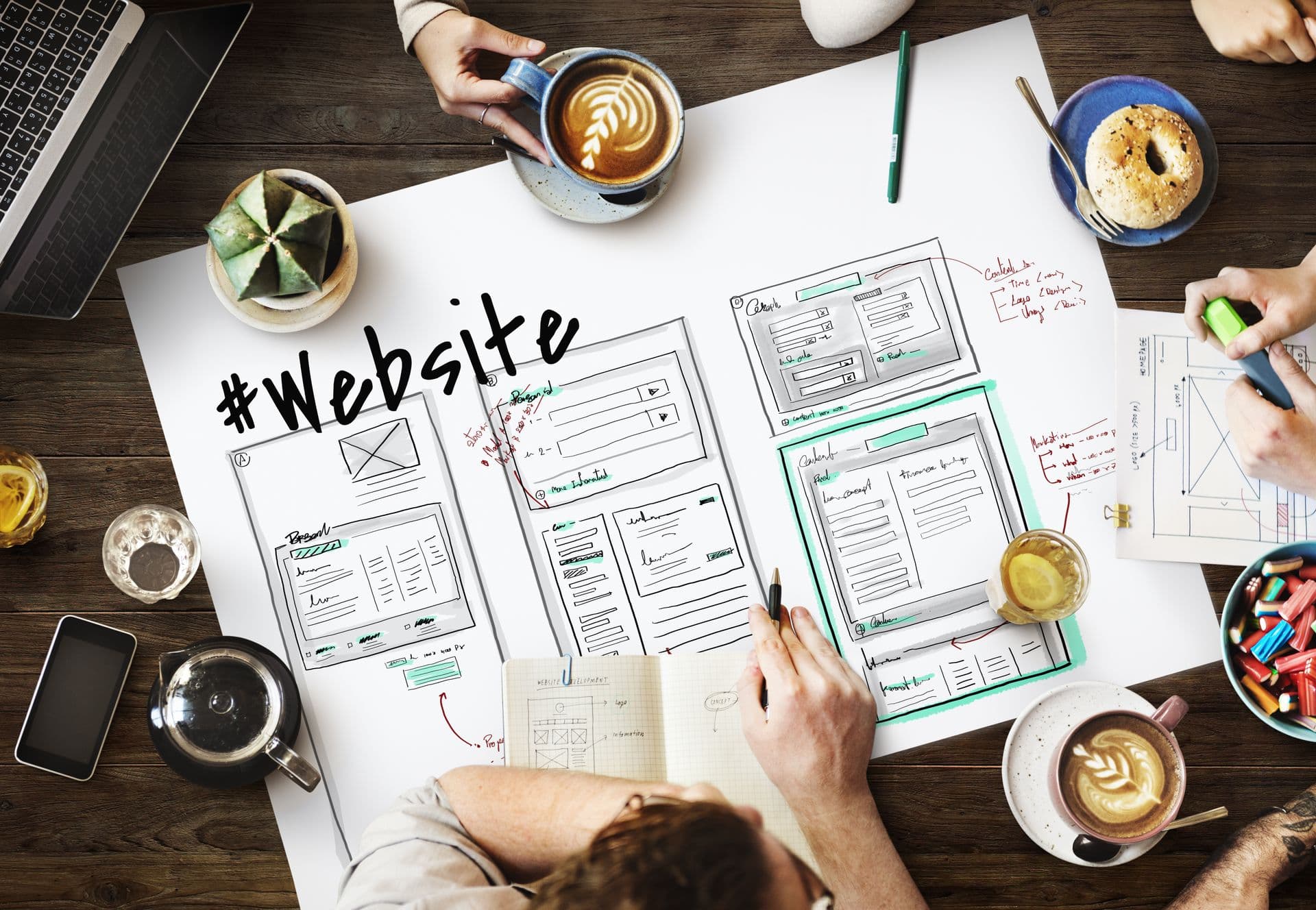 SmashWebs AI website builder workflow visualization